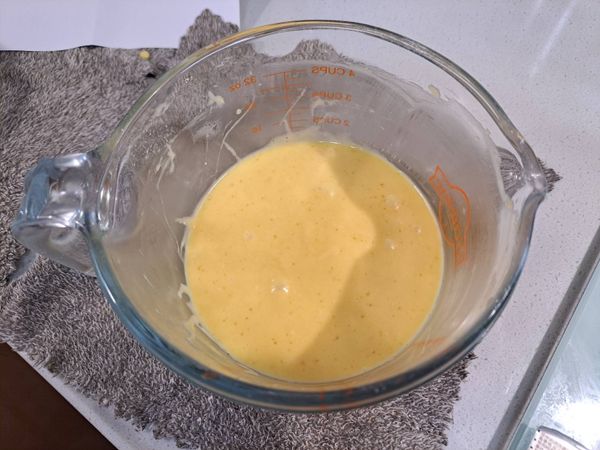 攪拌均勻，靜置約半小時