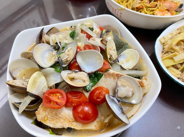 美味鯛魚上桌囉！