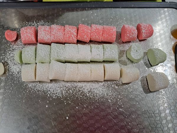 切塊成大小一致