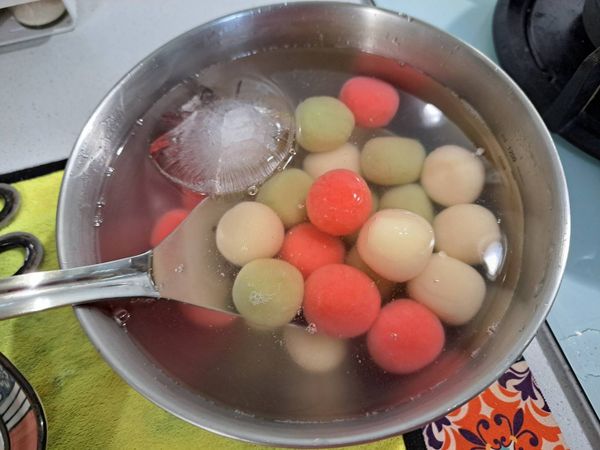 放入冰塊水中降溫