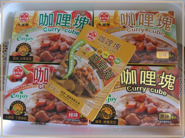 調味料:牛頭牌原味咖哩塊6入