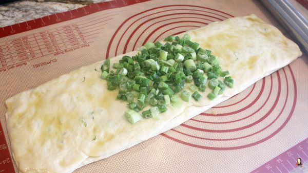 蔥花放中間就好