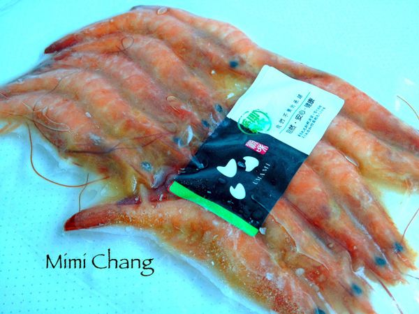 準備一包六源味醉蝦，解凍。