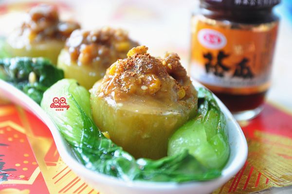 早餐常見的愛之味系列-蔭瓜，也能做成創意又美味的年菜喔!
