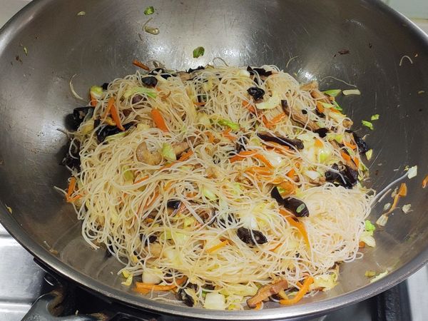 加入米粉拌勻即完成