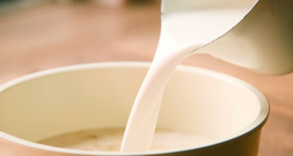 再倒入調好的在米粉粉漿