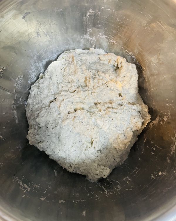 拌勻到無乾粉；