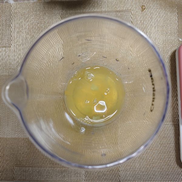 來準備打發蛋白了