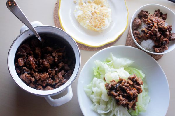 一鍋肉燥就能吃好多餐！