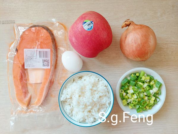 1.準備所有食材；清理與清洗之。