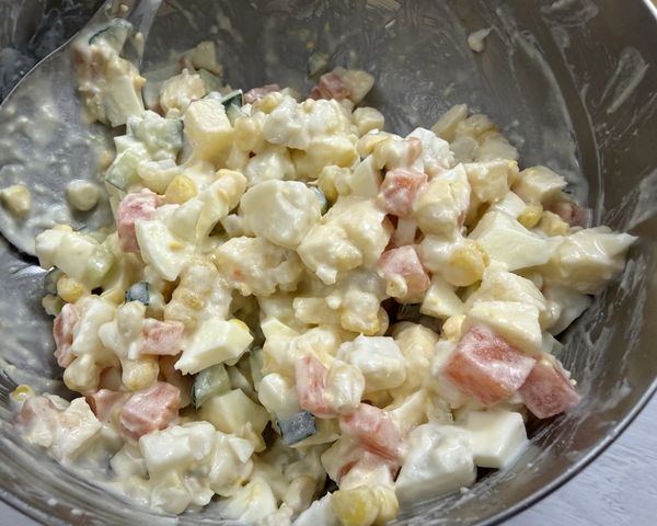 充分攪拌拌勻。