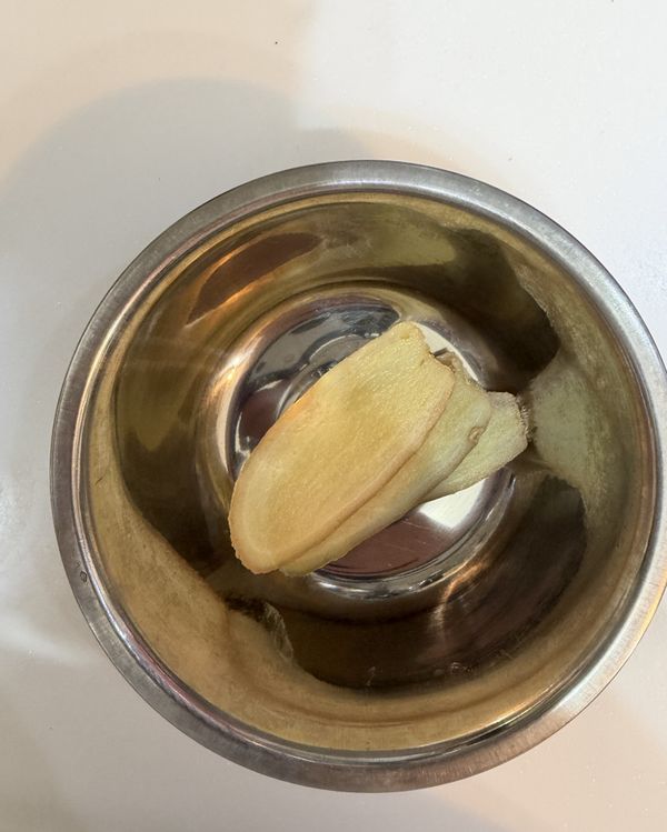 薑切片*3片（備用