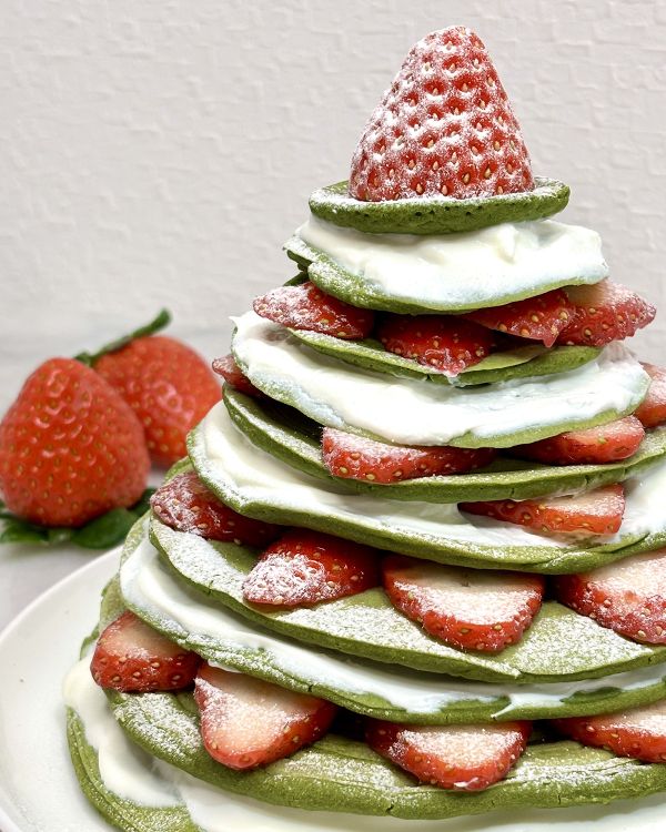 聖誕樹鬆餅完成❤️