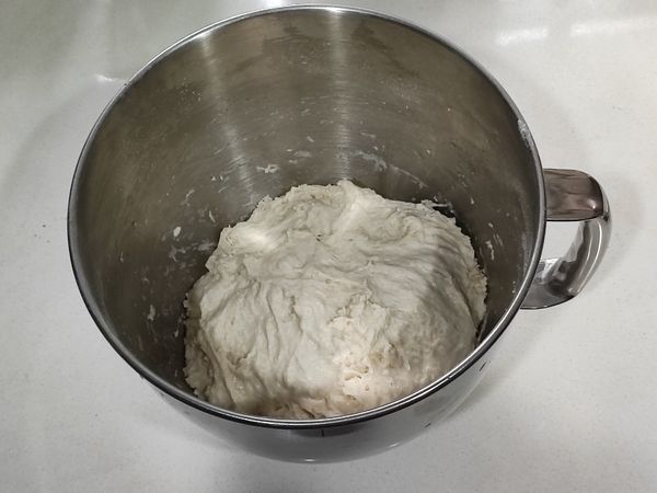 蓋上蓋子，進行水合至液種完成