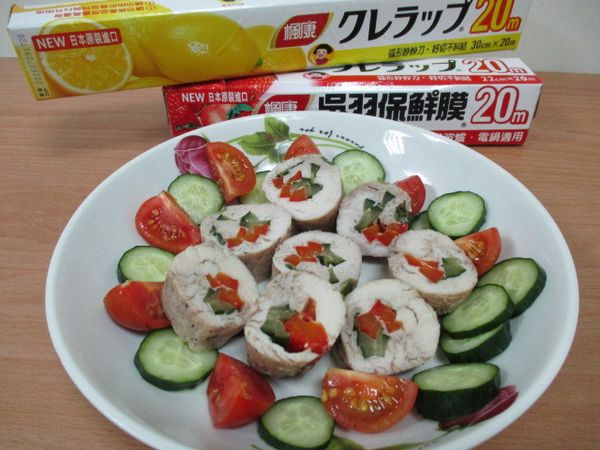 鮮蔬雞肉捲:營養又好吃~ 讚~