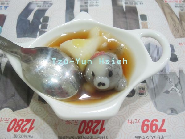 (小海豹煮好的切面)