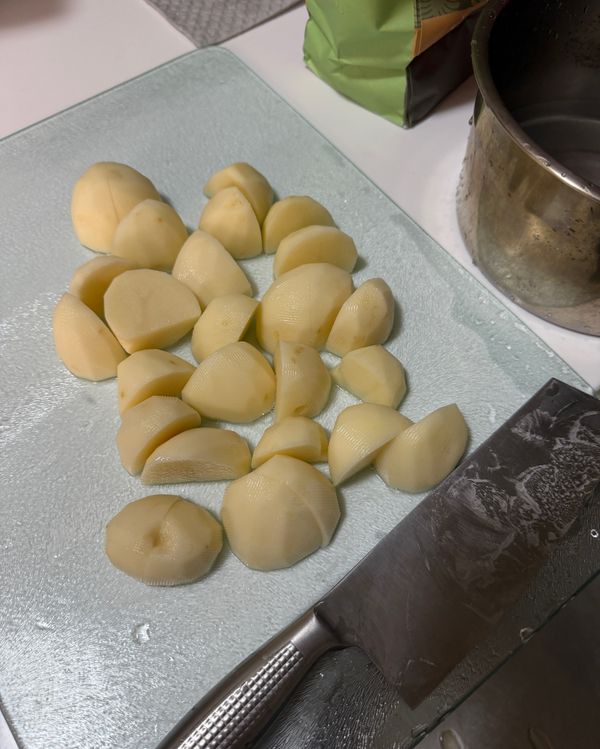 馬鈴薯切塊
