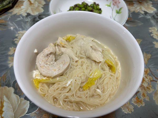 醬油麵線完成～