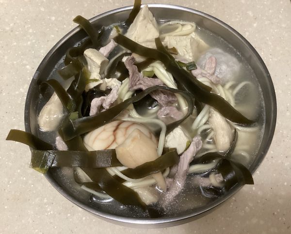 美味好吃麵就可以開吃囉!!