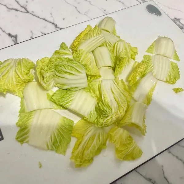 娃娃菜切段