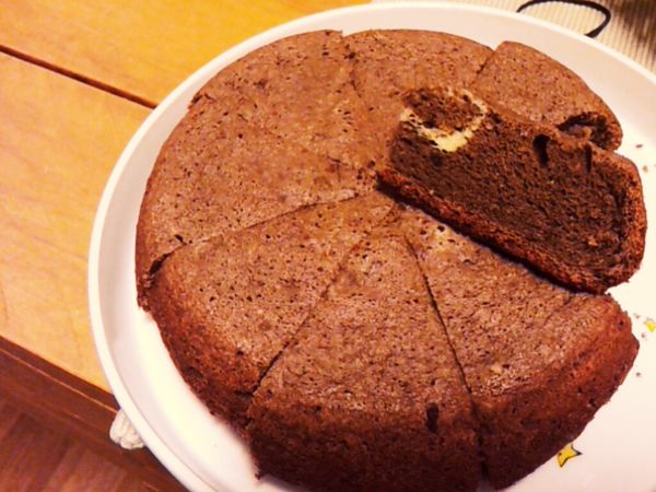 將將～拿出來倒扣既完成，熱熱吃還滿軟嫩的！放冷的話會比較乾一點

：）