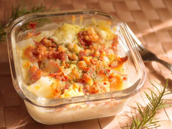 撒上巴西里即可食用