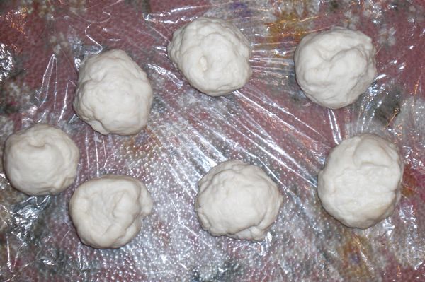 作法4面糰分7份