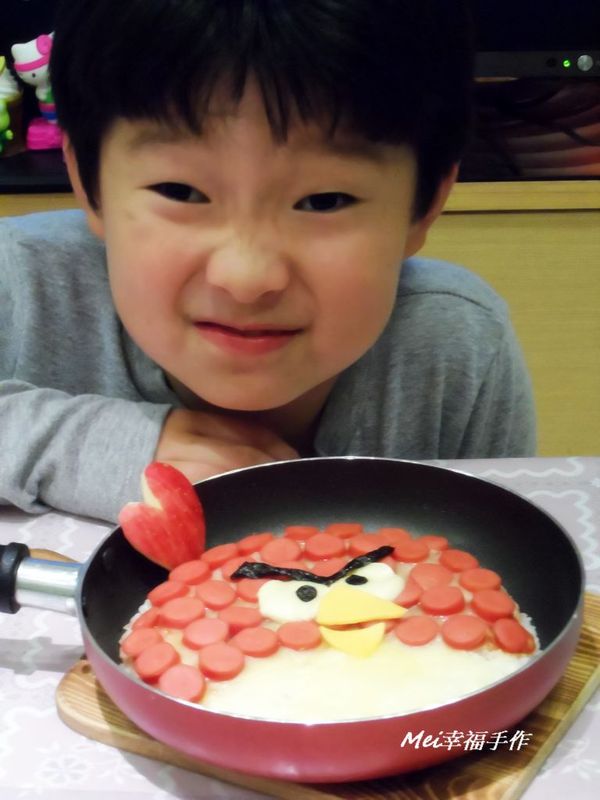 嘿嘿~我要開動囉!