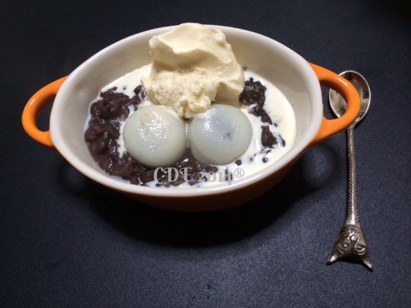 待冰淇淋開始溶化作開始開啟動