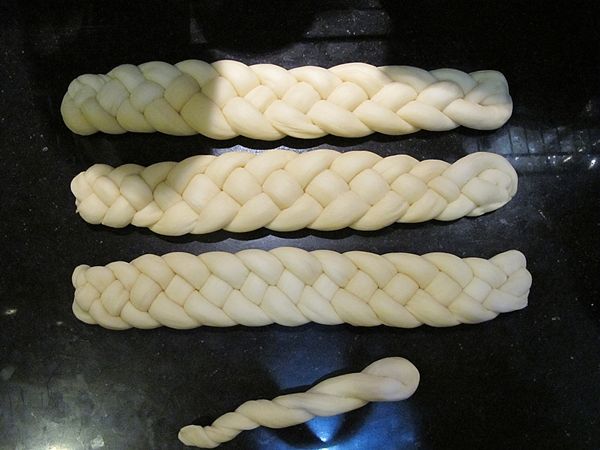 將頭尾尖尖的部份收進去