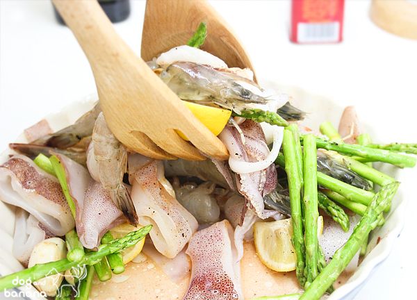 拌勻後就可送進預熱200度的烤箱,烤約15-20分鐘。