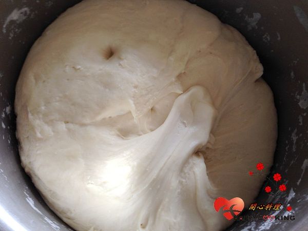 蓋著發酵30分鐘