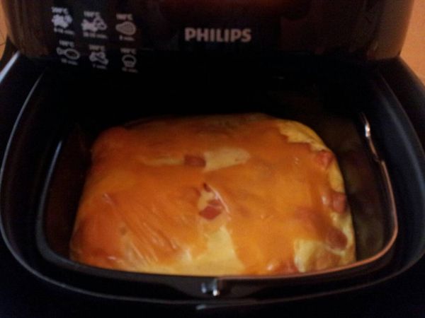 起司熱狗烘蛋就完成囉!!