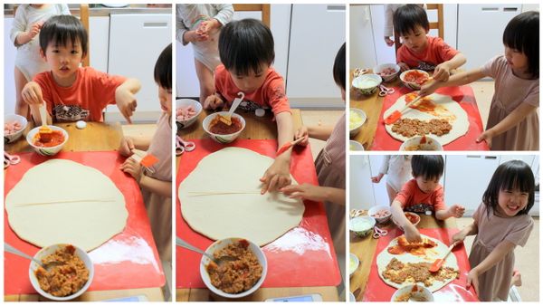 製作麵團：將所有材料放入一容器中，攪拌均勻至沒看到粉類，室溫發酵2小時（夏天可以縮短成1小時），接著移入冰箱發酵12-14小時即可取用（至少要冷藏3小時才能使用，我個人喜歡冷藏一天後的麵包口感）