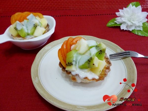 淋上醬汁就完成了