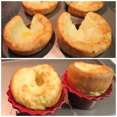 烤12-15分鐘, 或至膨脹呈現金黃色