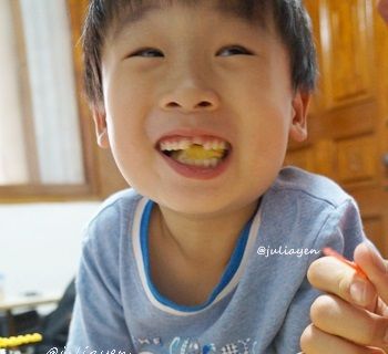 剛出爐的炸鮮奶會爆漿, 小心燙口喔!