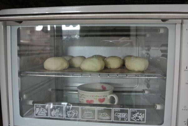 放進烤箱發酵40~50分鐘