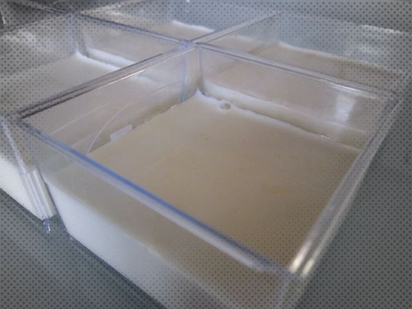 完全放涼的奶酪液加蓋置於冷藏中約1~2小時即可食用。