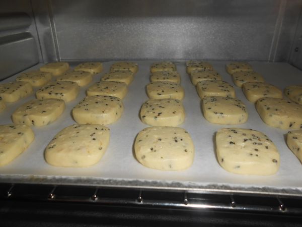 烤7分鐘的樣子。