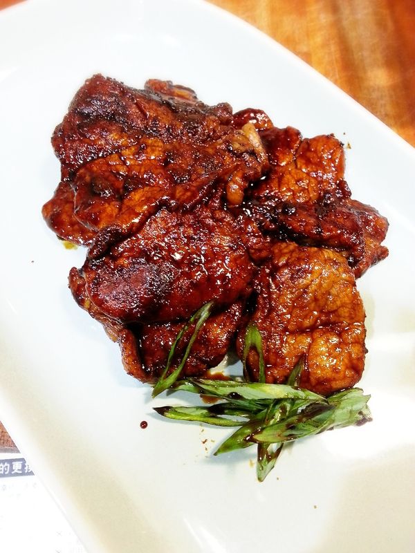 在醬中加薑汁一大匙可變化成薑汁口味