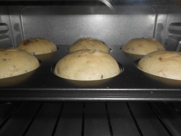 烤8分鐘的樣子。