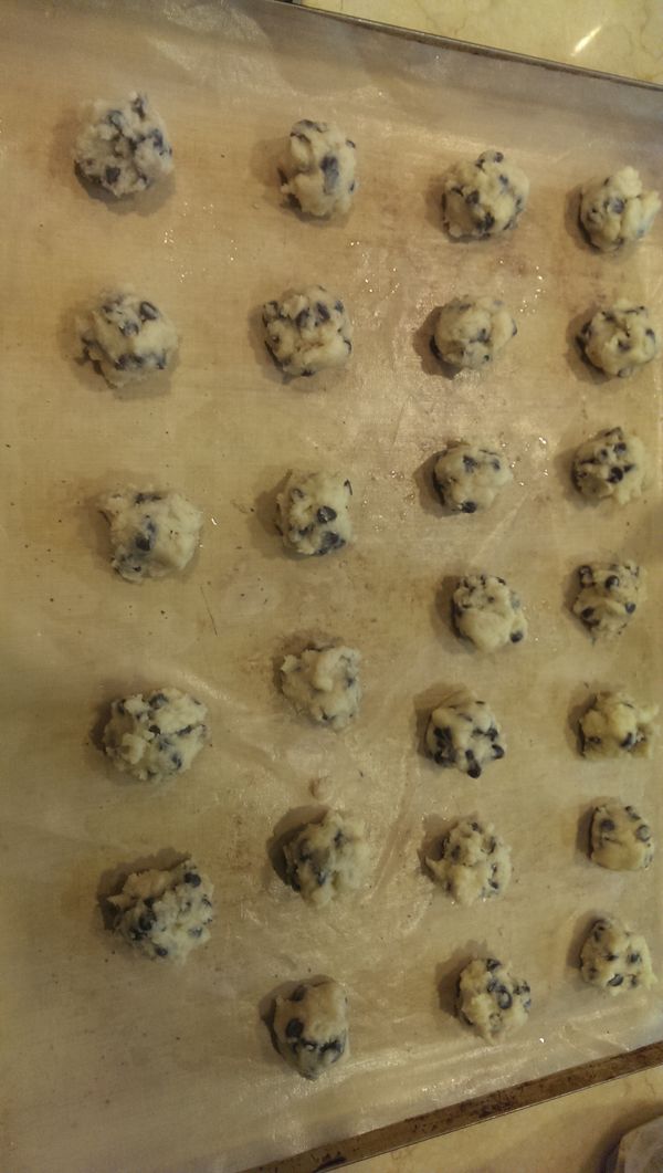 分割一個約15g(不需刻意搓圓),170度烤20分,關火悶10分