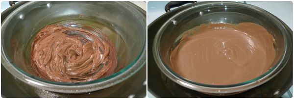 最後慢慢拌入糖，重奶油及香草精直到滑順均勻。