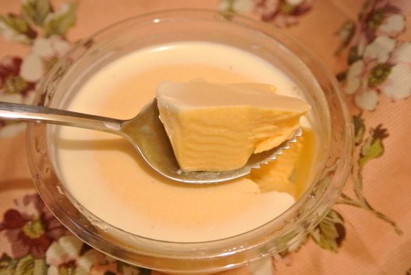 凝固之後，就可以食用囉