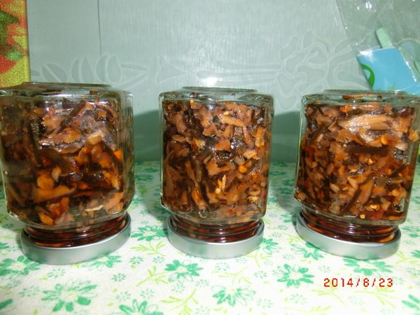 起鍋前可加入一點麻油提味--完成。