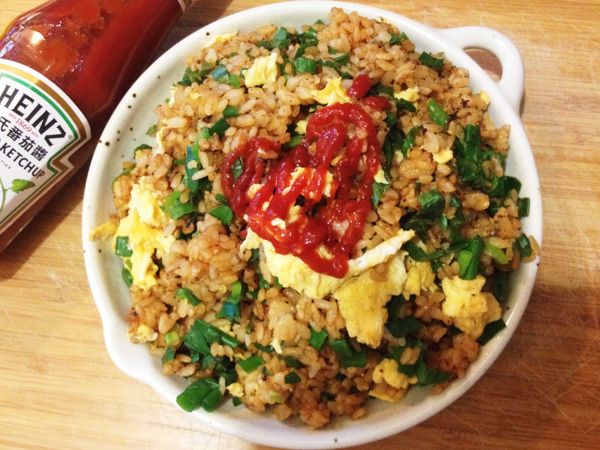 上桌畫個愛心，就可以傳達你的愛囉！甜蜜的一餐完成！