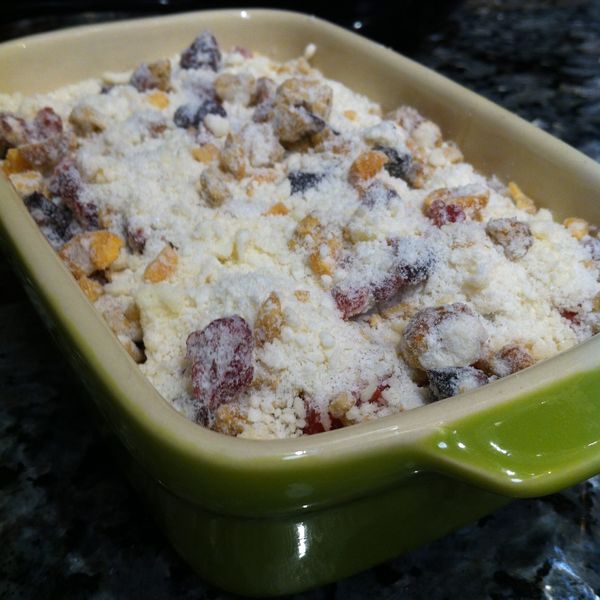 可依喜好灑上肉桂粉, 糖粉, 切碎的水果乾, 堅果等