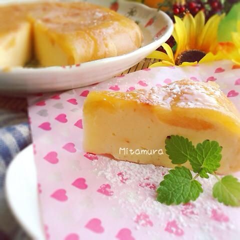 等涼之後，上面蓋保鮮膜，放入冰箱約半日即可享用。
上面可以撒一點粉糖。