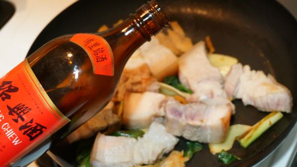 濽2茶匙紹興酒。